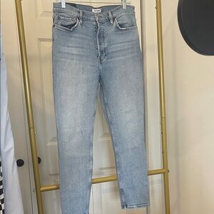 Re/Done comfort stretch mid-90’s crop ankle denim